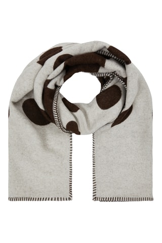 Wollen Sjaal Triennale - Wit