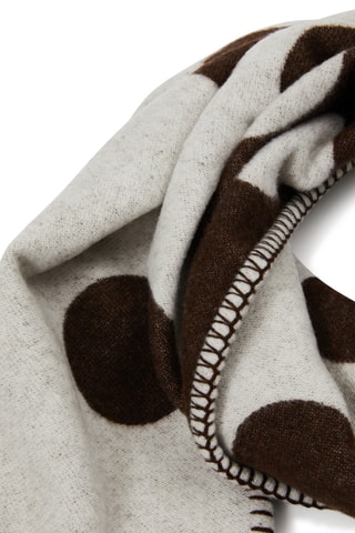 Wollen Sjaal Triennale - Wit