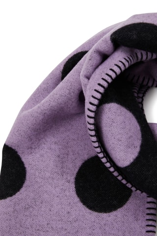 Wollen Sjaal Triennale - Paars