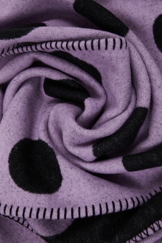 Wollen Sjaal Triennale - Paars