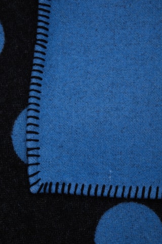 Wollen Sjaal Triennale - Kobaltblauw