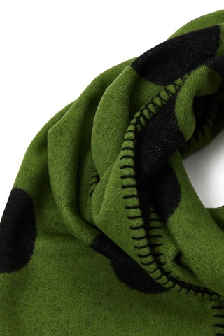 Wollen Sjaal Triennale - Lichtgroen