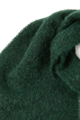 Wollen en Mohair Sjaal Rossi Story - Smaragdgroen