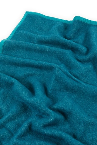 Wollen Deken Marta SP - Pauwblauw - 210 x 180 cm