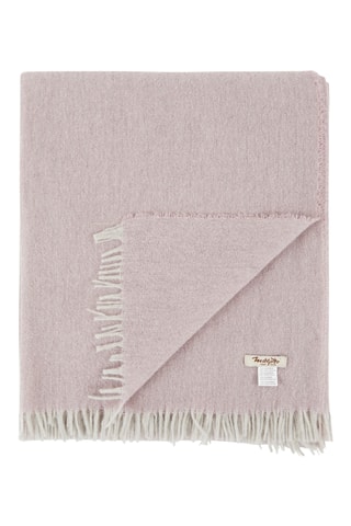 Wollen en Merinowollen Sjaal Cosmo - Paars