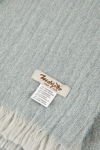 Wollen en Merinowollen Sjaal Cosmo - Blauwgrijs