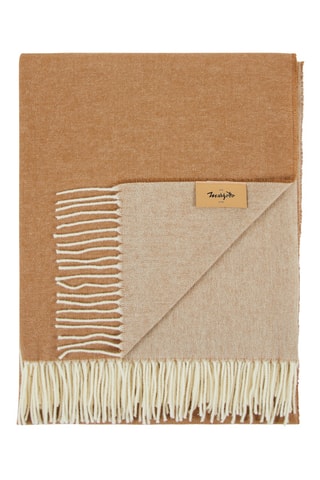 Wollen Plaid Ef Cashwool DF - Camel - 130 x 180 cm