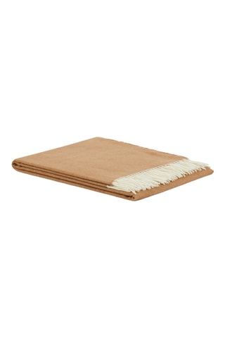 Wollen Plaid Ef Cashwool DF - Camel - 130 x 180 cm