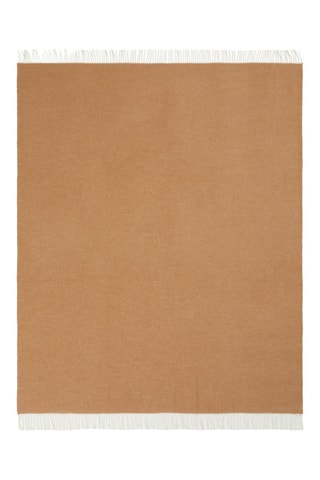 Wollen Plaid Ef Cashwool DF - Camel - 130 x 180 cm