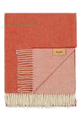 Wollen Plaid Ef Cashwool DF - Oranje - 130 x 180 cm