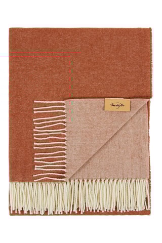 Wollen Plaid Ef Cashwool DF - Oranje - 130 x 180 cm