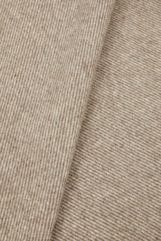 Wollen en Kasjmier Plaid Dolomiti - Donkerbruin - 130 x 180 cm