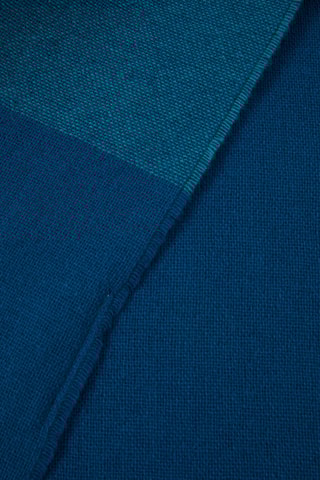 Merinowollen Plaid Greta - Pauwblauw - 130 x 180 cm 