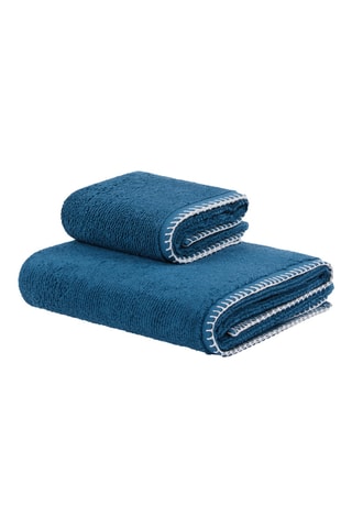 2 serviettes Pantelleria - Bleu cobalt