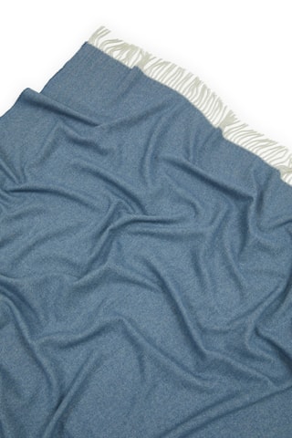 Wollen Plaid Ef Cashwool - Hemelsblauw - 130 x 180 cm