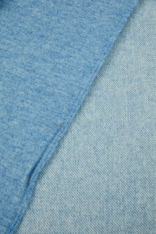 Wollen Plaid Ef Cashwool DF - Wit en Hemelsblauw - 130 x 180 cm