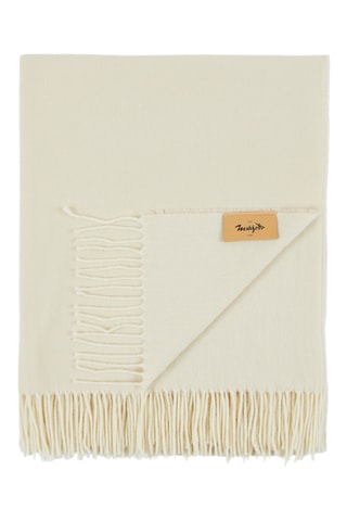 Wollen Plaid Ef Cashwool DF - Beige - 130 x 180 cm