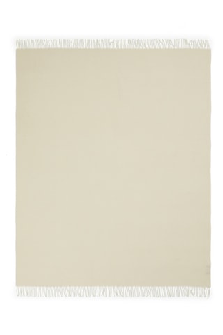 Wollen Plaid Ef Cashwool DF - Beige - 130 x 180 cm