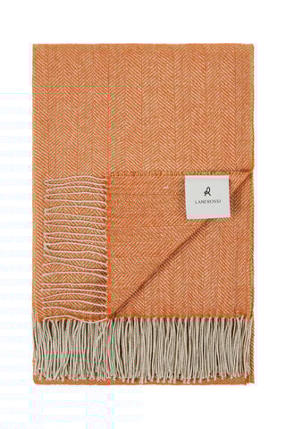 Plaid Calais - Orange - 130 x 190 cm