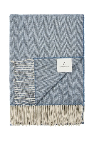 Plaid Calais - Marineblauw - 130 x 190 cm