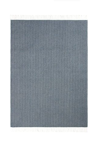 Plaid Calais - Marineblauw - 130 x 190 cm