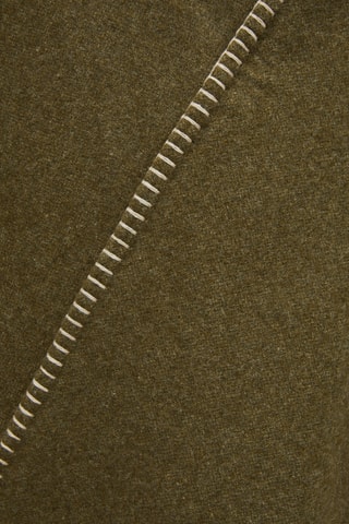 Wollen Poncho Margot - Kaki