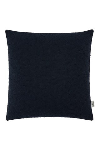 Coussin Ricciolo Bouclé - Bleu foncé - 50 x 50 cm