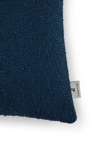 Coussin Ricciolo Bouclé - Bleu pétrole - 50 x 50 cm