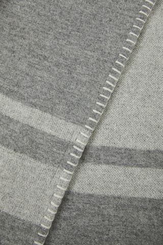 Wollen Plaid Yves - Gemêleerd Grijs - 130 x 190 cm