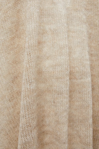 Poncho Milena - Gemêleerd Beige