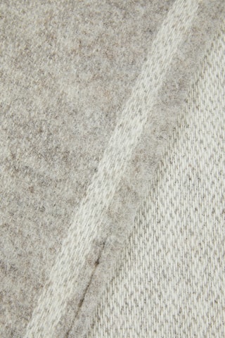 Scheerwollen Plaid Solid - Gemêleerd Grijs - 130 x 170 cm