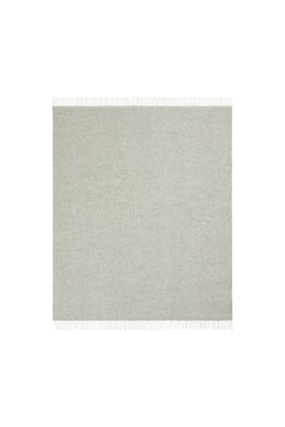 Plaid en laine vierge Navigli - Gris - 130 x 170 cm