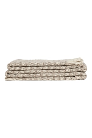 Wollen Plaid Braies N - Bruin - 130 x 170 cm