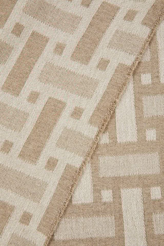 Plaid en cachemire et soie Tradition - Beige - 130 x 190 cm