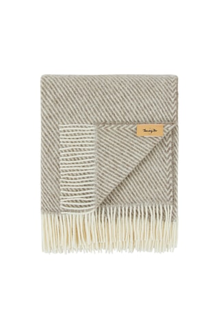 Scheerwollen Plaid Rombo - Beige - 130 x 170 cm