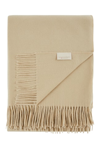 Kasjmier Plaid Beatrix - Beige - 130 x 190 cm