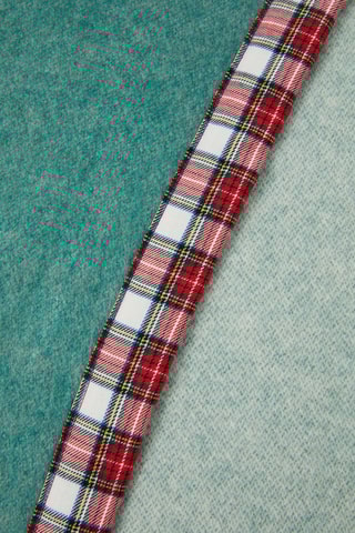 Merinowolllen Plaid Afrodite Natale - Groen - 130 x 180 cm