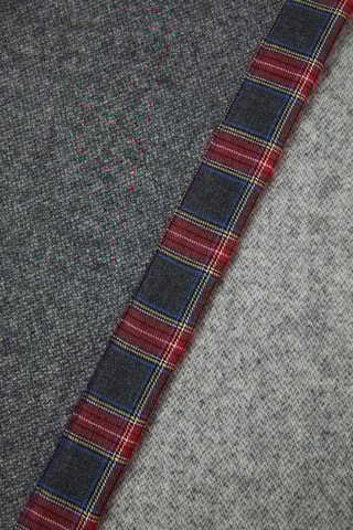 Merinowolllen Plaid Afrodite Natale - Grijs - 130 x 180 cm