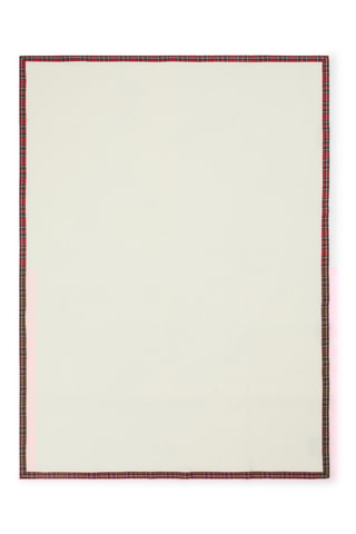 Merinowolllen Plaid Afrodite Natale - Wit - 130 x 180 cm