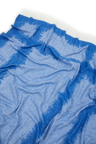 Plaid Tartan - Bleu cobalt - 130 x 185 cm