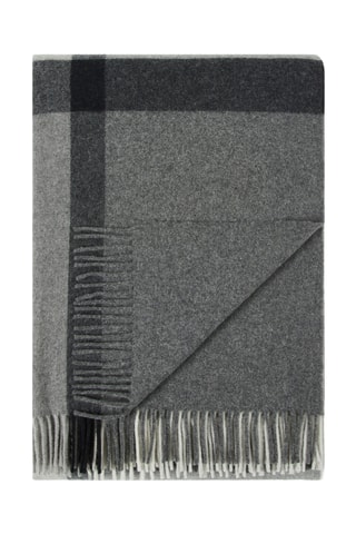 Wollen Plaid Margy - Grijs - 140 x 200 cm