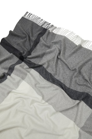 Wollen Plaid Margy - Grijs - 140 x 200 cm