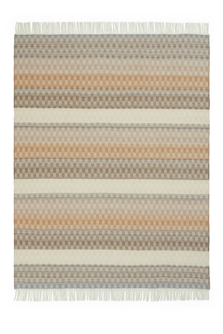 Merinowollen Plaid Fiara - Beige - 130 x 190 cm