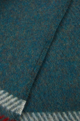 Scheerwollen Plaid Halifax - Donkergroen 130 x 200 cm