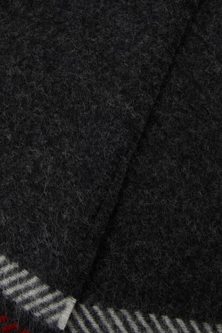 Scheerwollen Plaid Halifax - Antraciet - 130 x 200 cm