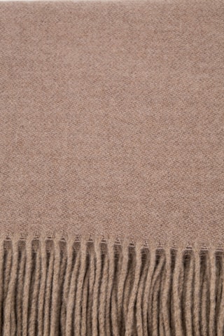 Dubbelzijdige Merinowollen en Kasjmier Plaid Torcello - Beige - 130 x 180 cm