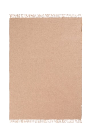 Plaid en mérinos Dioniso - Beige - 130 x 180 cm