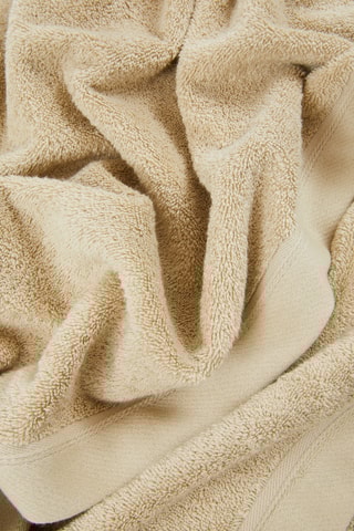 Serviette de bain Agave - Beige - 100 x 150 cm