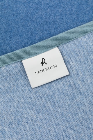 Scheerwollen Deken Cortina - Indigoblauw - 160 x 220 cm