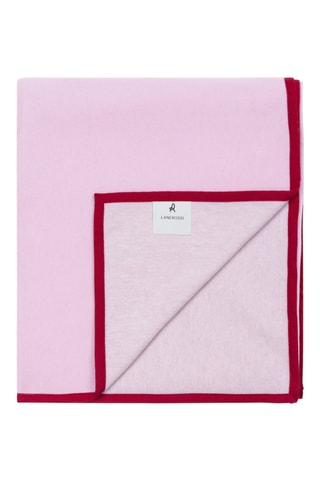 Scheerwollen Deken Cortina - Poederroze - 160 x 220 cm